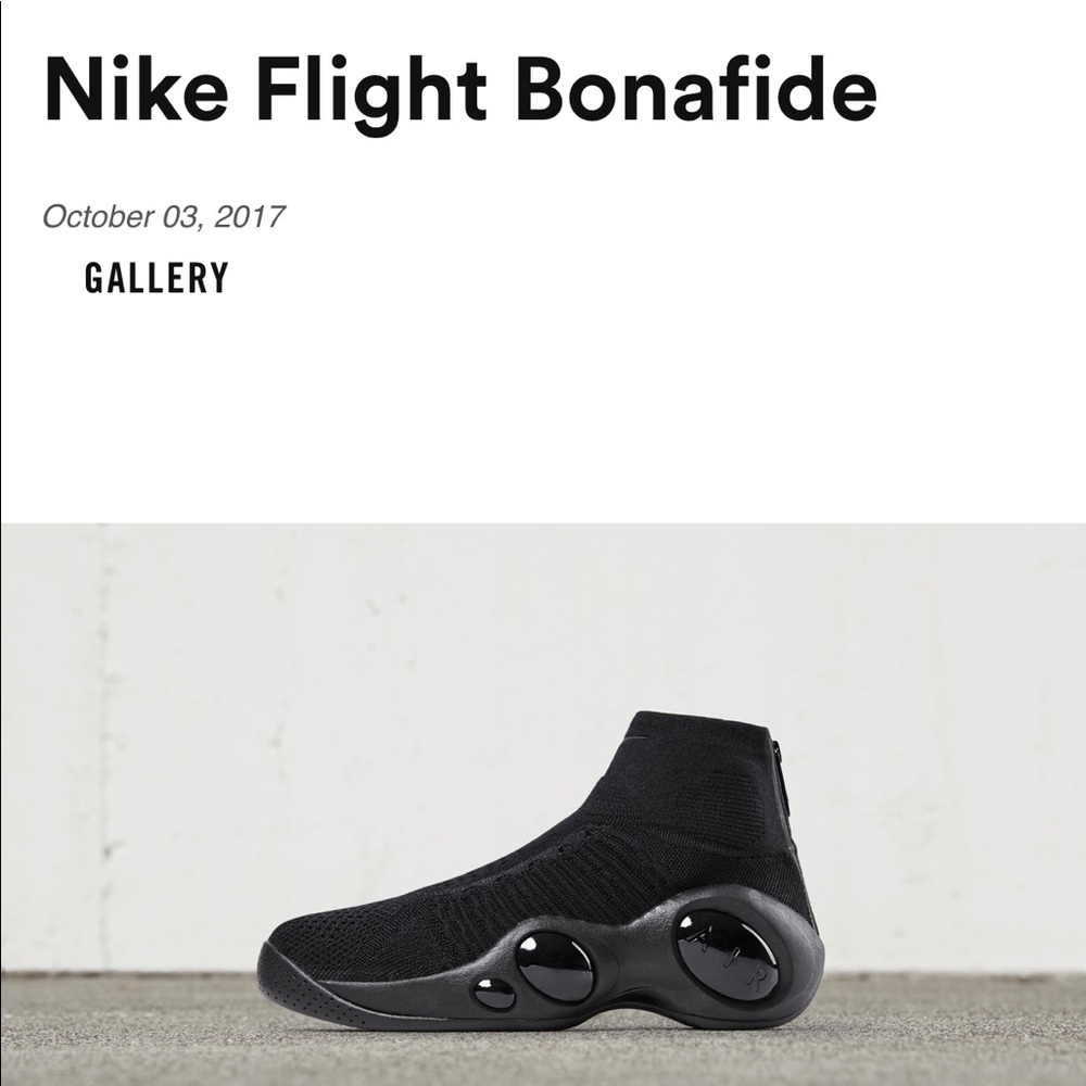 Nike flight bonafide (GS) All black